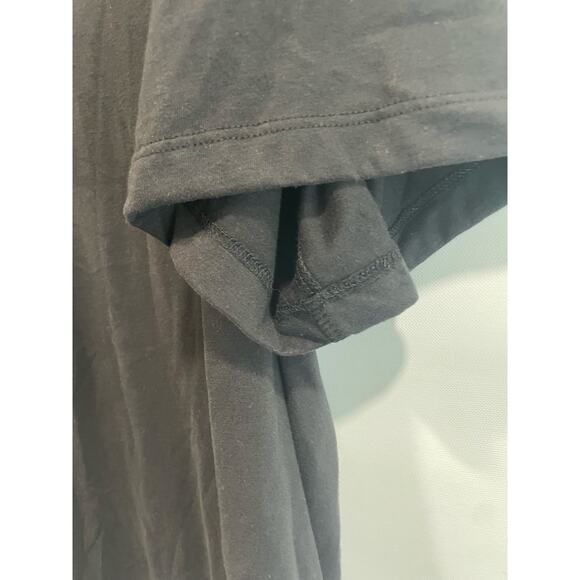 Untuckit Men’s XL Black Crew Neck T-Shirt Short Sleeve Cotton Blend Made in Peru - Picture 6 of 6